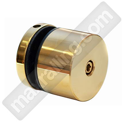 Styklodyrjach gold zlaten ogledalen Ф50mm. Златен огледален стъклодържач Ф50мм.